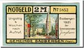 Germany 2 Mark Banknote, Badbergen, personnage 3, Mehl:58.1 -