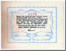 Germany 60 Pfennig Banknote, Hamburg, cavalier, 1921-12-31 -