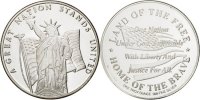 United States Medal Politics, Society, War, Silver -