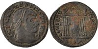 Follis Coin, Maxentius, Copper, Cohen:21 -