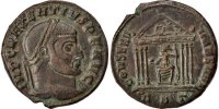 Follis Coin, Maxentius, Copper, Cohen:21 -