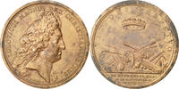 France Medaille Louis XIV, Conquests of the King, 1643 to 1697, Bronze -