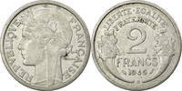 France 2 Francs Coin, Morlon, Beaumont - Le Roger, Aluminum -
