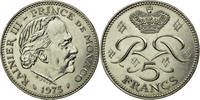 Monaco 5 Francs Coin, Rainier III, Copper-nickel, KM:150 -