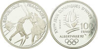 France 100 Francs Coin, Silver, KM:983, Gadoury:C11 -