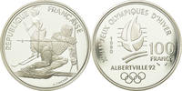France 100 Francs Coin, Silver, KM:984, Gadoury:C13 -