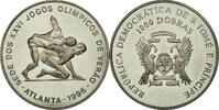 São Tomé and Príncipe 1000 Dobras Coin, SAINT THOMAS & PRINCE ISLAND, Copper-nickel -