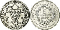 France 5 Francs Coin, Écu de Saint Louis, Paris, Copper-Nickel -