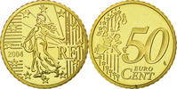France 50 Euro Cent Brass, KM:1287 -
