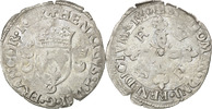 France Douzain aux croissants Coin, Rennes, Billon -
