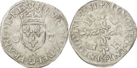 France Douzain aux croissants Coin, Paris, Billon -