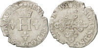 France Demi Gros de Nesle Coin, Paris, Silver, Sombart:4458. -