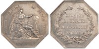 France Token Notary, Silver, Lerouge:19a -