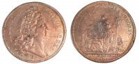 France Token Royal, Copper, Feuardent:2731 -