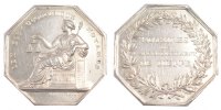 France Token Notary, Silver, Lerouge:117 -