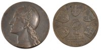 France Token Notary, Copper, Lerouge:477a -
