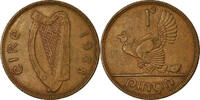 IRELAND REPUBLIC Penny Coin, Bronze, KM:11 -