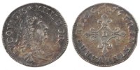 France 4 Sols Coin, Louis XIV, 4 Sols dits « des Traitants », Lyon -