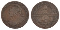 France 2 Sols 6 Deniers Coin, Copper, Brandon:210a -