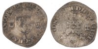 France Douzain aux croissants Coin, Nantes, Billon -