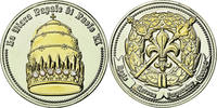Vatican Medal La Couronne Papale de Paul VI, Copper Plated Silver -
