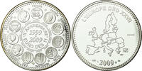 France Medal Xème Anniversaire Euro des 11, Silver -