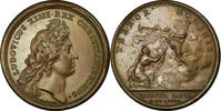 France Medal Louis XIV, Prise de Besançon, Mauger, Copper -