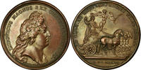 France Medal Louis XIV, Campagne d'Allemagne, Mauger, Copper -