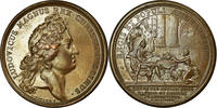 France Medal Louis XIV, Festin à l'Hôtel de Ville de Paris, Mauger -