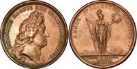 France Medal Louis XIV, Prise de Saint-Ghislain, Mauger -