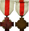 France Medal Croix Rouge, Excellent Quality, Silvered bronze, 38 -