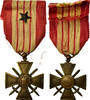 France Medal Croix de Guerre, Une Etoile, Excellent Quality, Bronze, 36 -