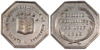 France Token Instruction and Education, Silver -