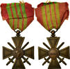 France Medal Croix de Guerre, Very Good Quality, Bronze, 36 -