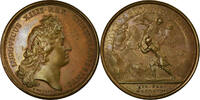 France Medaille Louis XIV, Capture of Dôle, Bronze, Mauger, AU(55-58) -