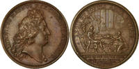 France Medal Louis XIV, Festin à l'Hôtel de Ville de Paris, Mauger -