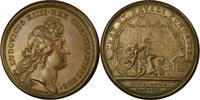 France Medal Port de Rochefort, Louis XIV, Mauger, Bronze -
