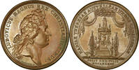France Medal Louis XIV, Mort de la Reine, Mauger, Bronze -