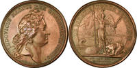 France Medal Louis XIV, Défaite des Corsaires de Tripoli, Mauger -