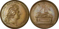 France Medal Louis XIV, Paix de l'Eglise, Mauger, Bronze -
