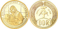 Germany Medal Polytechnischer Unterricht, DDR, Copper Gilt -