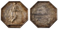 France Token Notary, Silver, Lerouge:161 -