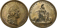 France Medal Louis XIV, Etablissement des Manufactures, Mauger -