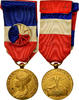 France Medal Travail-Industrie, Excellent Quality, Gilt Bronze, 27 -