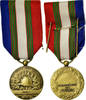 France Medal Union Nationale des Combattants, Uncirculated, Bronze, 27 -