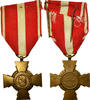 France Medal Croix de la Valeur Militaire, Excellent Quality, Bronze, 37 -