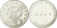 Netherlands Medal Etats-Unis d'Europe, Silvered bronze -