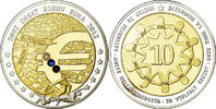 Slovakia Medal 10 ans de l'Euro, Politics, Society, War -
