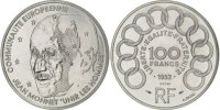 France 100 Francs Coin, Silver, Gadoury:907 -