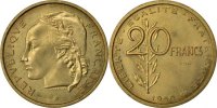 France 20 Francs Coin, Aluminium-Bronze, KM:Pn113 -